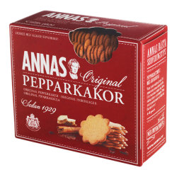 Печенье имбирное с корицей Annas Original Pepparkakor, 300 гр.