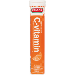 Витамин C (шипучка) Friggs C-Vitamin, апельсин, 20таб