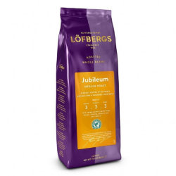 Кофе в зернах Lofbergs Jubileum, 3 ст. обжарки, 400 гр.