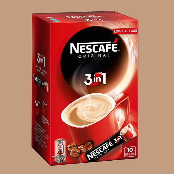 Кофе растворимый Nescafe Original 3 in 1, 10 пак.