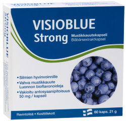 Витамины для глаз Visioblue Strong, черничный экстракт, 60 капс.