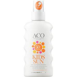 ACO Kids Sun Sensitive spray SPF 50, гипоаллергенный спрей, 175 мл.