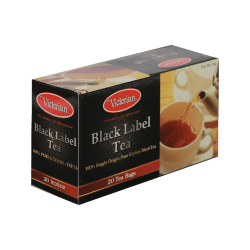 Чай черный 20пак. Victorian Black label tea