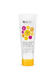 ACO Small Kids Sensitive Sun Cream SPF 50, гипоаллергенный, для малышей, 125 мл.
