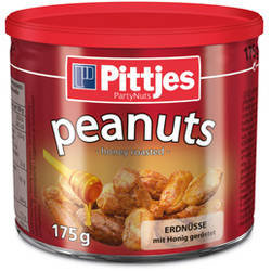 Арахис в меде Pittjes Peanuts, 175 гр.