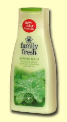 Гель для душа Family Fresh spring rain, с экстрактом берёзы, 500 мл.