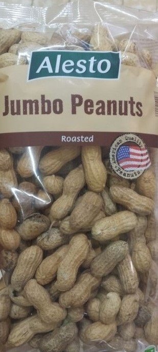 Арахис жареный Alesto Jumbo Peanuts, 200 гр.