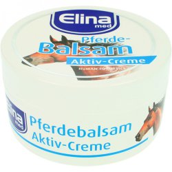 Elina med Pferdebalsam Active creme обезболивающий, согревающий, 150 мл.