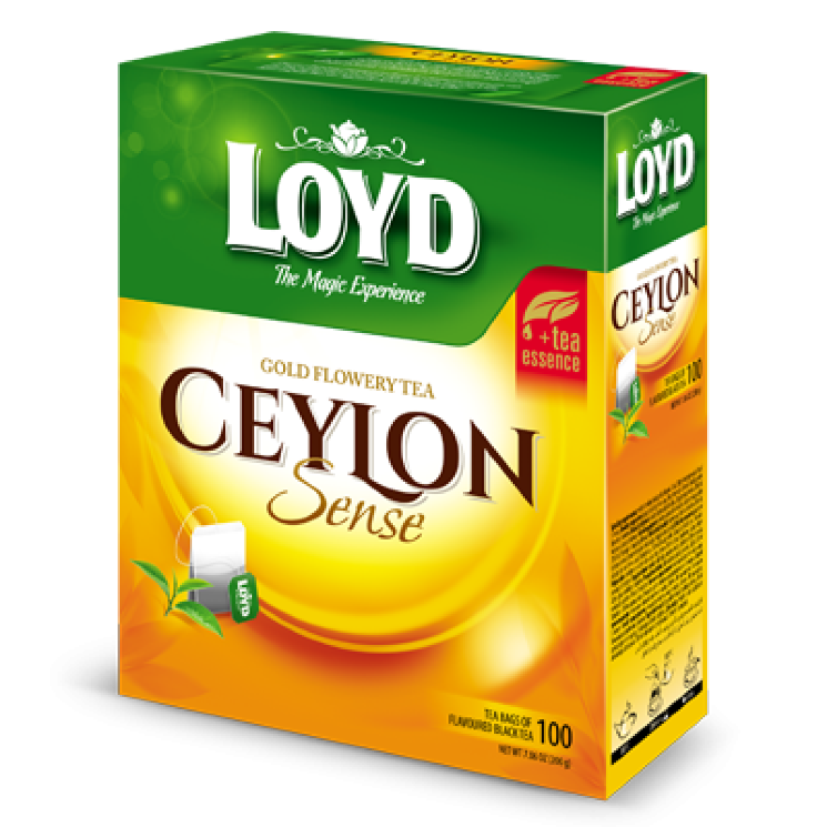 Чай черный Loyd Ceylon Sense, 100 пак.