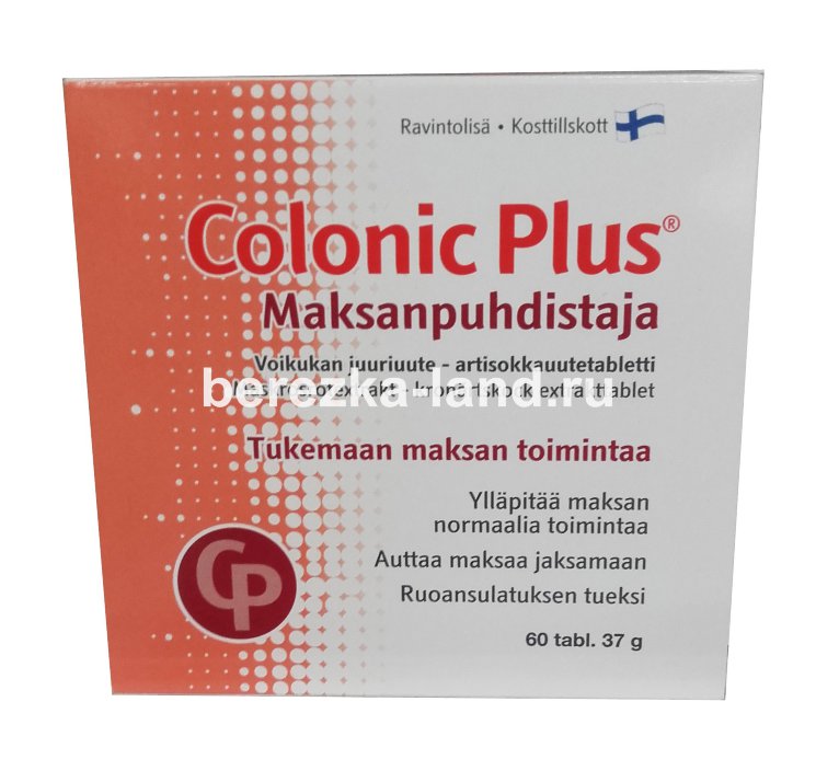 Colonic Plus Maksanpuhdistaja для очищения печени, 60 таб.