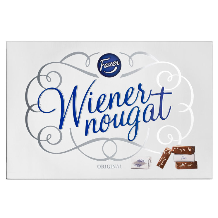 Конфеты Fazer Wiener Nougat, нуга 210 гр.