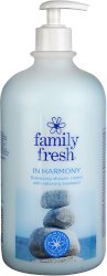 Крем гель для душа Family Fresh in harmony, для всей семьи, 1 л.