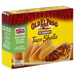 Хрустящие Тако Old El Paso Taco Shells, 12 шт.