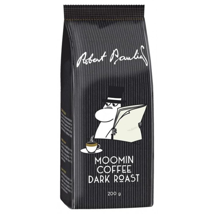 Кофе молотый Robert Paulig Moomin coffee Dark Roast, 200 гр.
