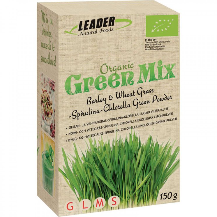 Органическая зеленая смесь Organic Green Mix, 250 гр.