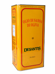 Оливковое масло Olio di Sansa di Oliva, 5 л