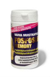 Витамины для улучшения памяти Fosfoser Memory, 45 капс.