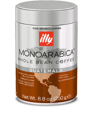 Кофе ILLY  Monoarabica Guatemala, в зернах, 250 г.
