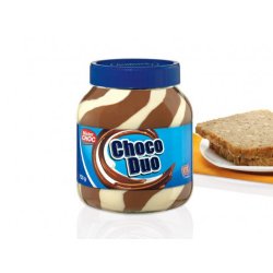 Шоколадно-молочная паста Mister Choc Choco Duo, 750 гр.