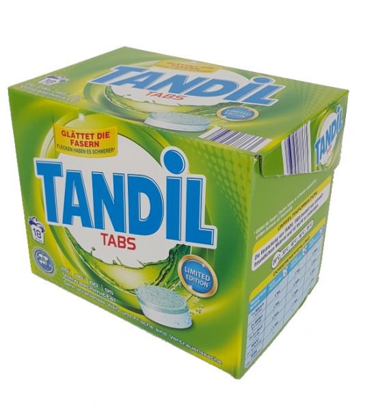 Таблетки для стирки белого белья Tandil Tabs, 36 шт.