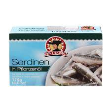 Сардины в масле Sardinen in Pflanzenol, 115 гр.