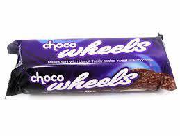 Печенье покрытое шоколадом Choco Wheels, 220 гр.