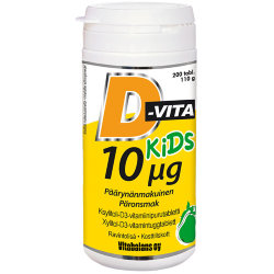 Витамин D-Vita Kids для детей 10mg, 200 табл.