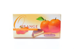 Марципан в шоколаде Orange edelmarzipan, апельсин, 300 гр.