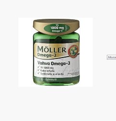 Рыбий жир ОМЕГА-3 Moller Vahva Omega-3, 90капс.