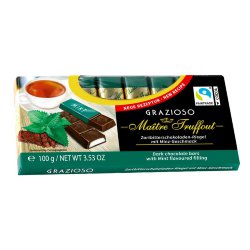 Шоколад Maitre Truffout Grazioso Mint, 100 гр.