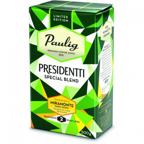 Кофе молотый Paulig Presidentti Special Blend, 500 мл.