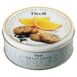Печенье Tivoli с апельсином и темным шоколадом, 150 гр.