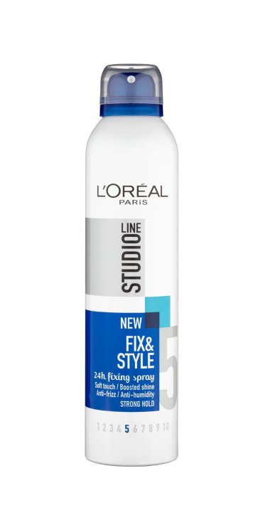 Лак для волос L'Oreal Studio Line Fix and Style №5, 250 мл.