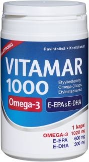 Витамины Омега-3, Vitamar 1000 Omega-3, 100 табл.