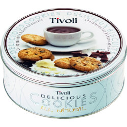 Печенье Tivoli молочный и тёмный шоколад, 150 гр.
