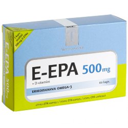 Витамины омега-3 E-EPA 500 mg, 60 капс.