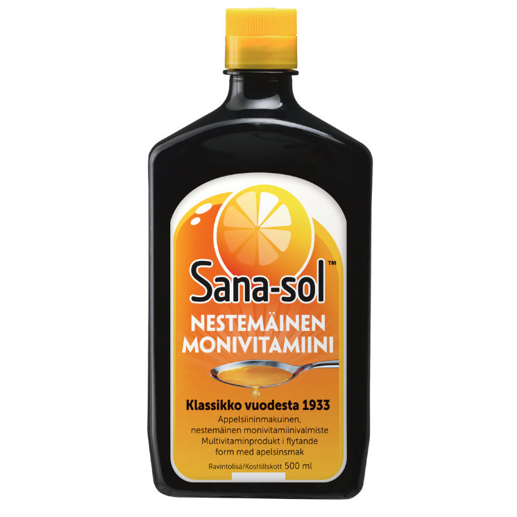 Витамины Sana-Sol Monivitamiini, 500 мл