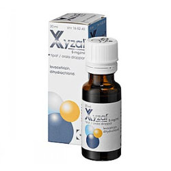 Капли от аллергии Xyzal 5 mg,  20 мл. 