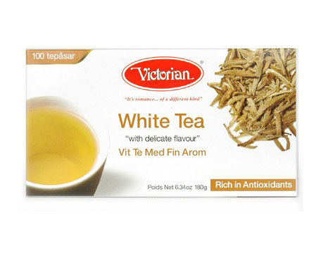 Чай белый Victorian White Tea, 100 пак. 180 гр.