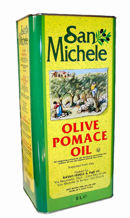 Оливковое масло San-Michele - Olive pomace oil, 5л.