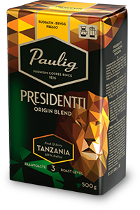 Кофе молотый Paulig Presidentti Tanzania Kahvi, 500 гр