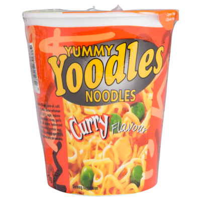 Лапша быстрого приготовления Yoodles Nodles Curry, карри, 70 гр.​