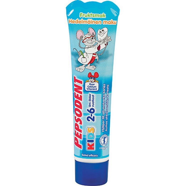 Pepsodent Kids Детская зубная паста 2-6 лет, 50 мл.