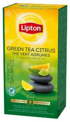Чай зеленый цитрусовый Lipton Green Tea Citrus, 25 пак.