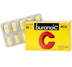 Burana C, (Бурана С) от простуды и гриппа с 12 лет, 20 табл.