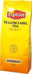 Чай черный Lipton Yellow Tea, листовой, 150 гр.