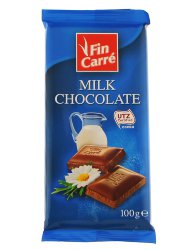 Шоколад Finn Carre Milk Chocolate, 100 гр.