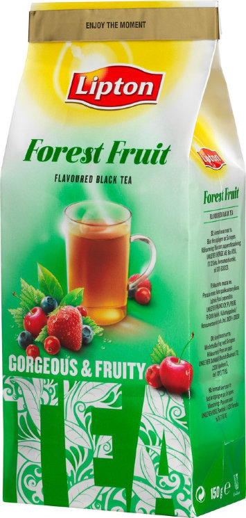 Чай листовой Lipton Forest Fruit, лесные ягоды, 150 гр.