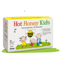 Hot Honey Kids от кашля и простуды, 20 пак.