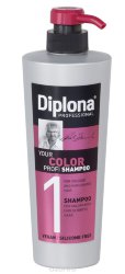 Шампунь Diplona Color Profi Shampoo, для окрашенных волос, 600 мл.